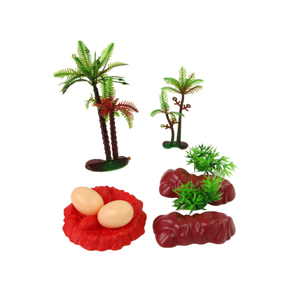 Zestaw Figurek Dinozaurów z Akcesoriami 21 Sztuk Zestaw Figurek Dinozaurów z Akcesoriami 21 Sztuk