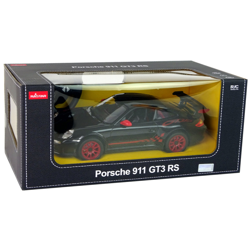 Auto R/C Porsche 911 GT3 RS 1:14 Rastar Czarne