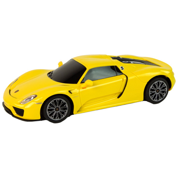 Auto R/C Porsche 918 1:24 Rastar Żółte Auto R/C Porsche 918 1:24 Rastar Żółte