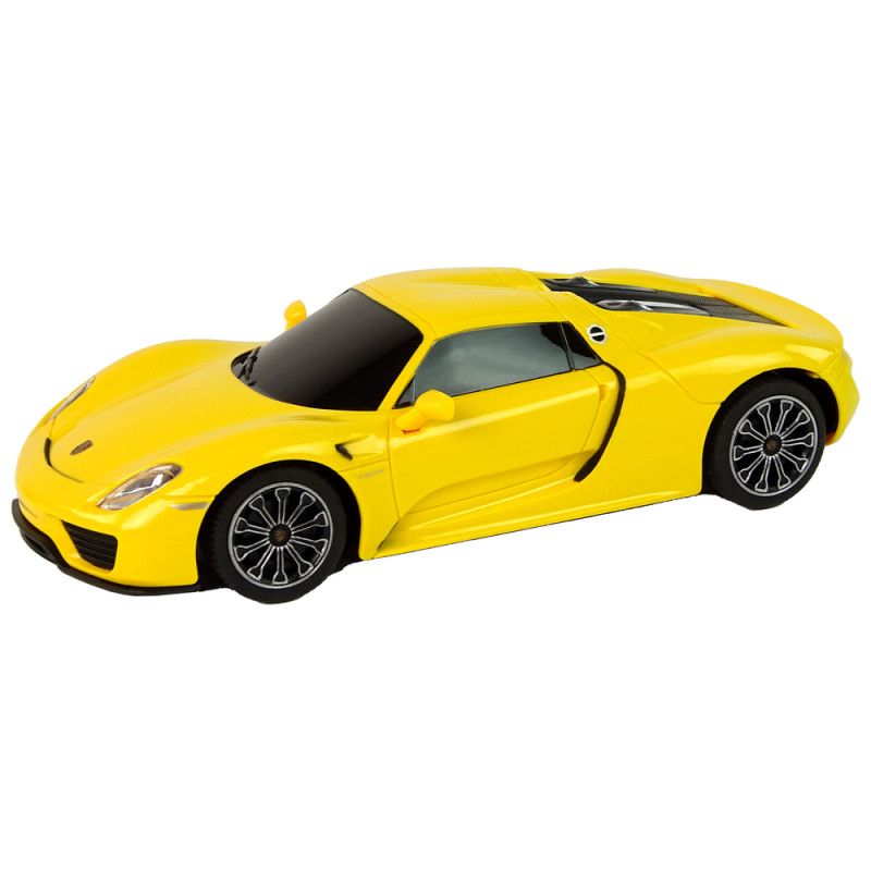 Auto R/C Porsche 918 1:24 Rastar Żółte