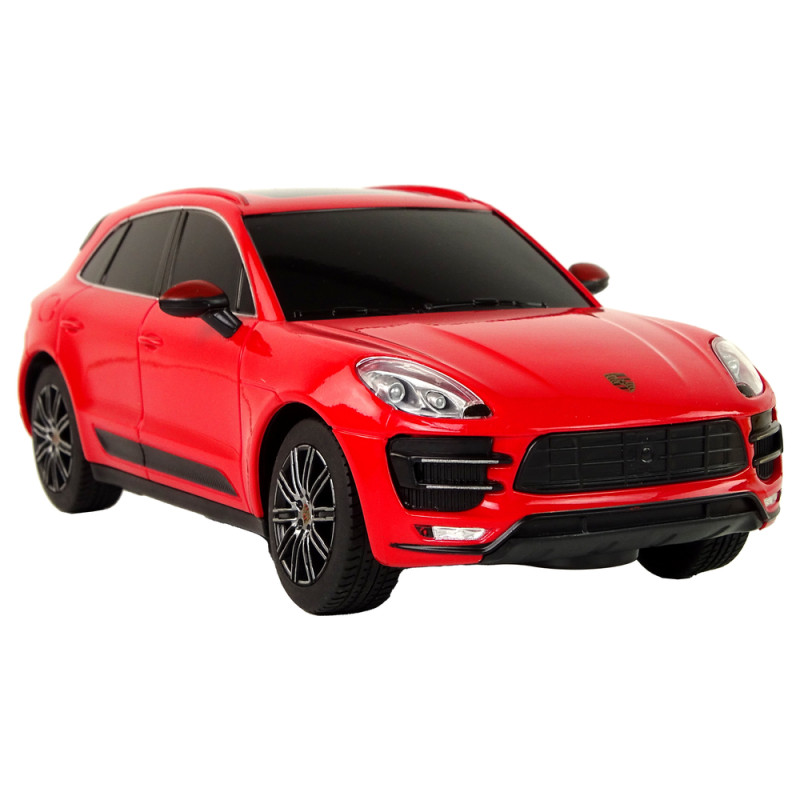Auto R/C Porsche Macan Turbo 1:24 Rastar Czerwony