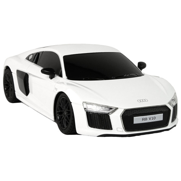 Auto R/C Audi R8 1:24 Rastar Białe Auto R/C Audi R8 1:24 Rastar Białe