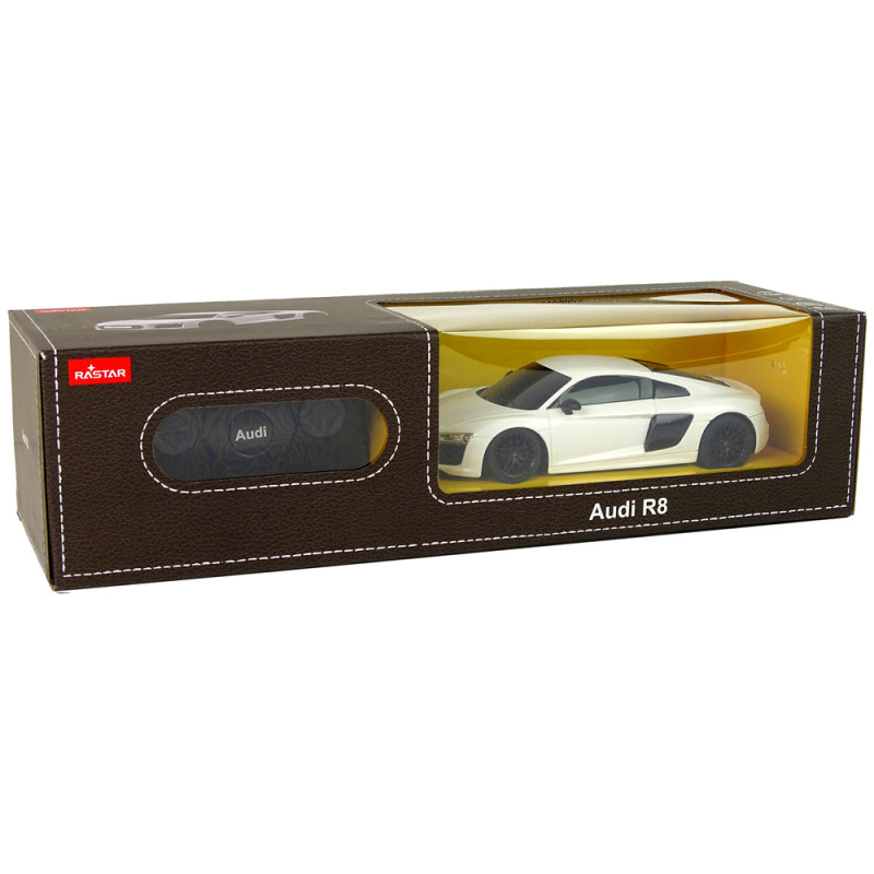 Auto R/C Audi R8 1:24 Rastar Białe