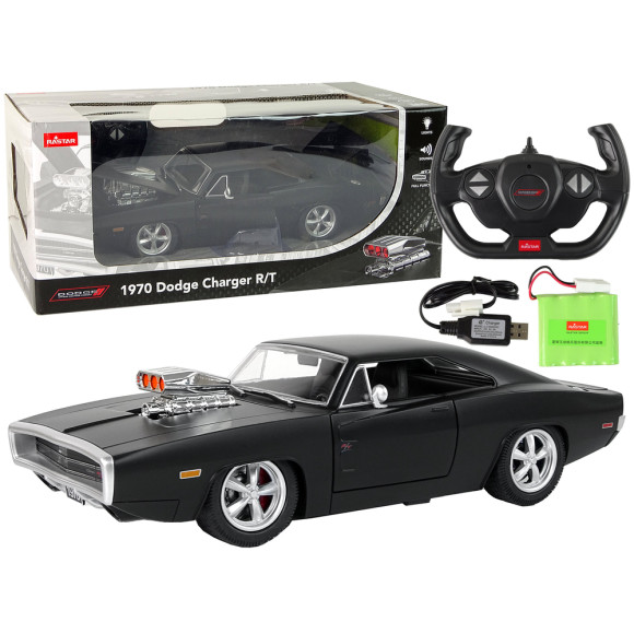 Auto R/C Dodge Charger 1:16 Czarny Auto R/C Dodge Charger 1:16 Czarny