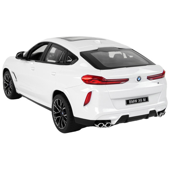 Auto R/C Bmw X6 M 1:14 Rastar Białe Auto R/C Bmw X6 M 1:14 Rastar Białe