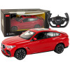 Auto R/C Bmw X6 M 1:14 Rastar Czerwone Auto R/C Bmw X6 M 1:14 Rastar Czerwone