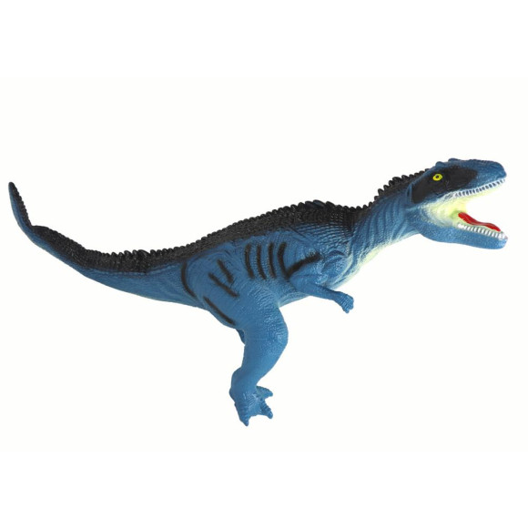 Duża Figurka Dinozaur Tyranozaur Dźwięk 41 cm Niebieski lub Pomarańczowy