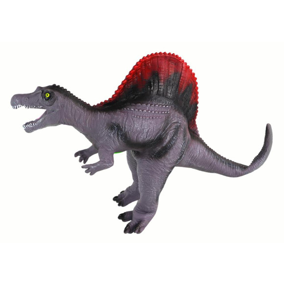 Duża Figurka Dinozaur Spinozaur Dźwięk 36 cm Szary