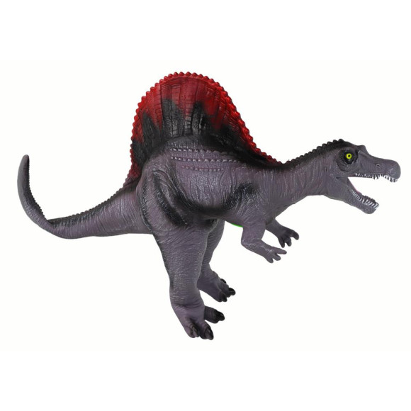 Duża Figurka Dinozaur Spinozaur Dźwięk 36 cm Szary