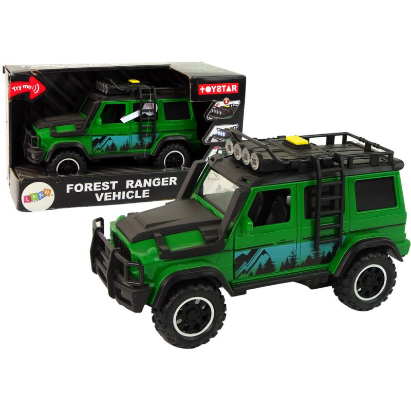 Auto Terenowe 1:14 Światła Dźwięk Zielone