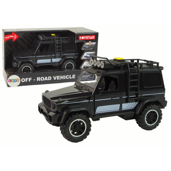 Auto Terenowe 1:14 Napęd Frykcyjny Czarne Auto Terenowe 1:14 Napęd Frykcyjny Czarne