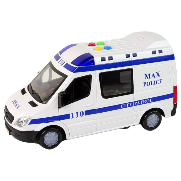 Radiowóz Auto Policyjne Napęd Frykcyjny Dźwięki Światło Radiowóz Auto Policyjne Napęd Frykcyjny Dźwięki Światło