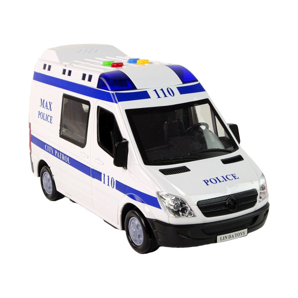 Radiowóz Auto Policyjne Napęd Frykcyjny Dźwięki Światło Radiowóz Auto Policyjne Napęd Frykcyjny Dźwięki Światło