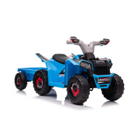 Quad Na Akumulator XMX630T Niebieski Z Przyczepą