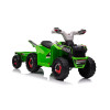 Quad Na Akumulator XMX630T Zielony Z Przyczepą