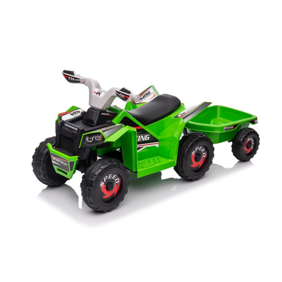 Quad Na Akumulator XMX630T Zielony Z Przyczepą