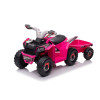 Quad Na Akumulator XMX630T Różowy Z Przyczepą