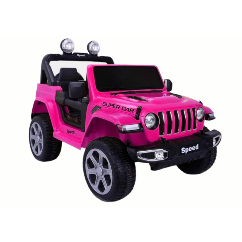 Pojazd Na Akumulator FT-938  Różowy Lakierowany 4x4