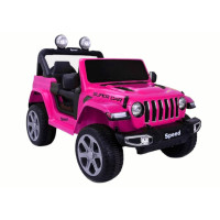 Pojazd Na Akumulator FT-938  Różowy Lakierowany 4x4