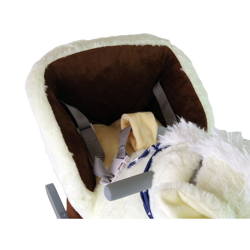 Koń Na Biegunach Bujak Biały Jednorożec