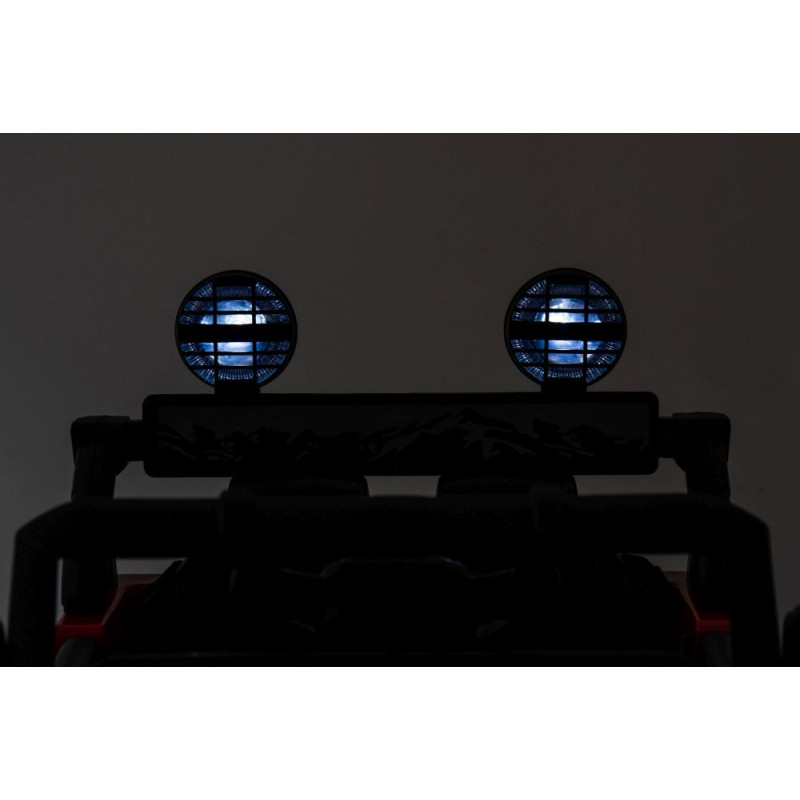 Auto Na Akumulator Toyota FJ Czerwone 4x4