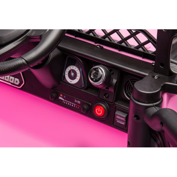 Auto Na Akumulator Toyota FJ Różowe 4x4