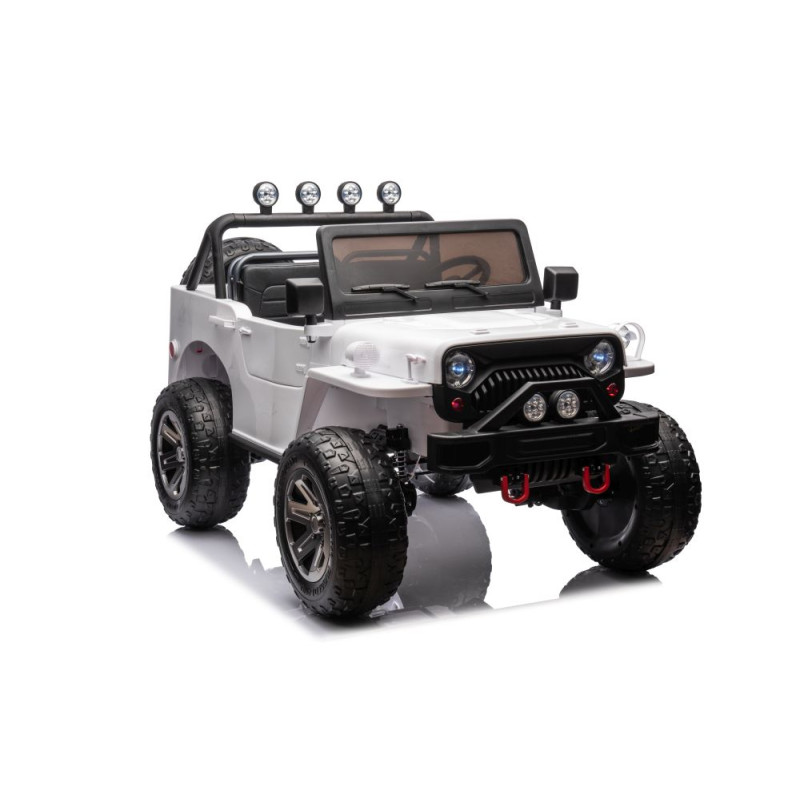 Auto Na Akumulator JH-102 Białe 4x4