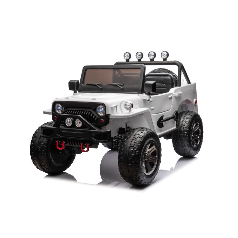 Auto Na Akumulator JH-102 Białe 4x4