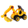 Rozkręcana Koparka z napędem dla dzieci 3+ Elektryczna wkrętarka + Moduł napędowy + Dźwięki Rozkręcana Koparka z napędem dla dzieci 3+ Elektryczna wkrętarka + Moduł napędowy + Dźwięki