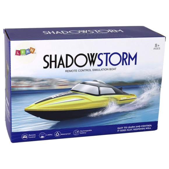 Motorówka R/C 2,4G Żółta Motorówka R/C 2,4G Żółta