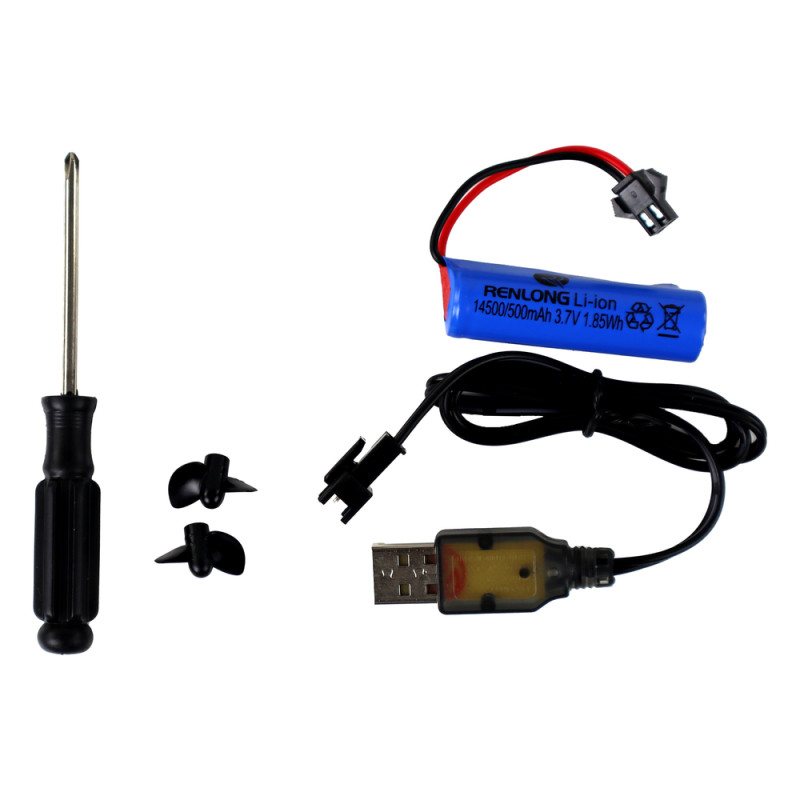 Motorówka R/C 2,4G Żółta