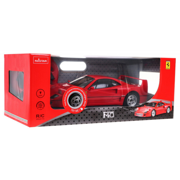 Ferrari F40 RASTAR model 1:14 Zdalnie sterowane auto + pilot 2,4 GHz