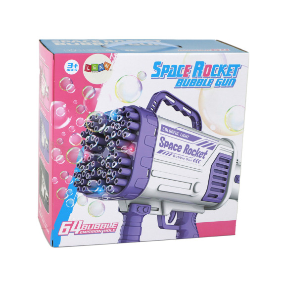 Maszyna Do Baniek Mydlanych Bańki Mydlane Elektryczny Pistolet Różowy