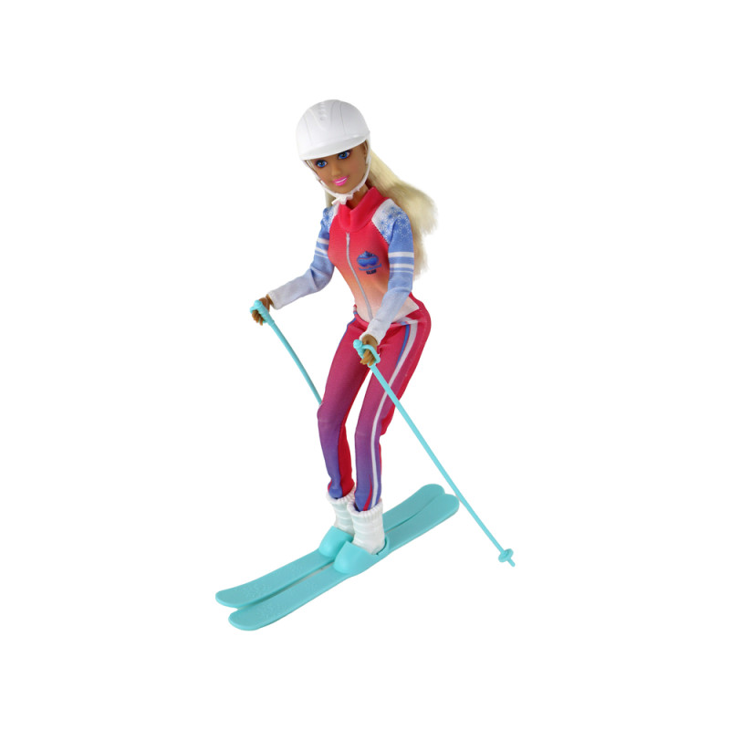 Lalka Dla Dzieci Anlily 4 Sporty Narty Snowboard Joga Balet Akcesoria