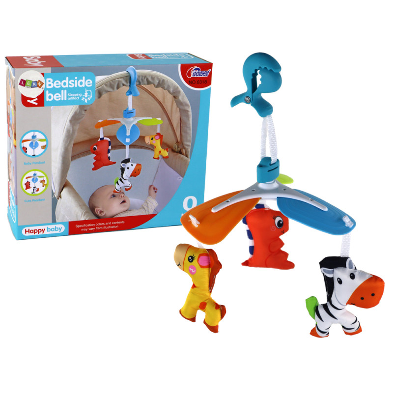 Karuzelka Dla Dzieci Klips Zwierzątka Kolorowa