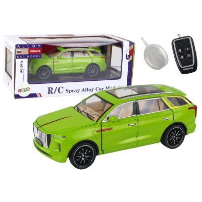 Aluminiowy Model Samochodu RC 1:24 C Kolor Zielony