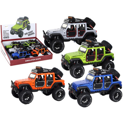 Autko Pojazd Terenowy 4x4 Światła Dźwięki 4 Kolory