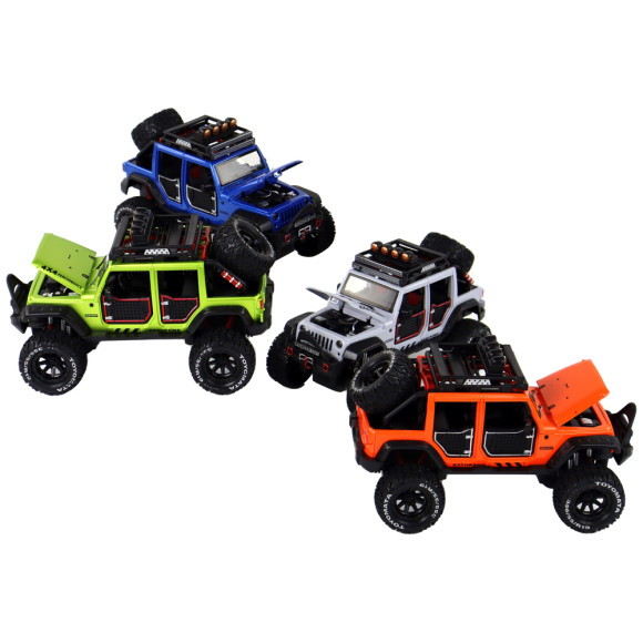 Autko Pojazd Terenowy 4x4 Światła Dźwięki 4 Kolory