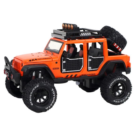 Autko Pojazd Terenowy 4x4 Światła Dźwięki 4 Kolory