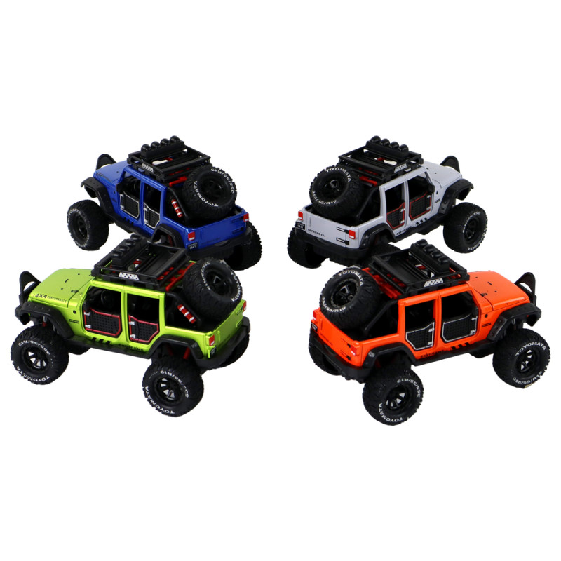 Autko Pojazd Terenowy 4x4 Światła Dźwięki 4 Kolory
