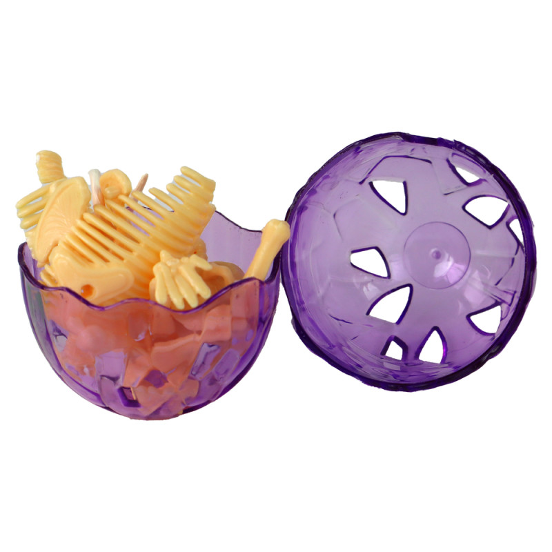 Otwierane Jajo Dinozaura Figurka Żółta 4 Kolory 9 cm