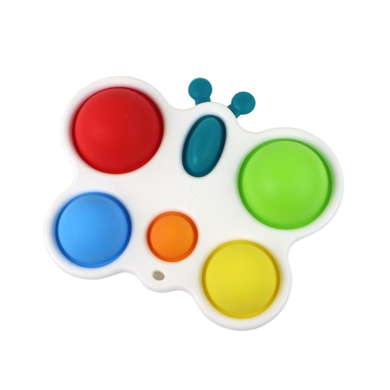 Silikonowa Tablica Kolorowy Motylek Pop It Edukacyjny