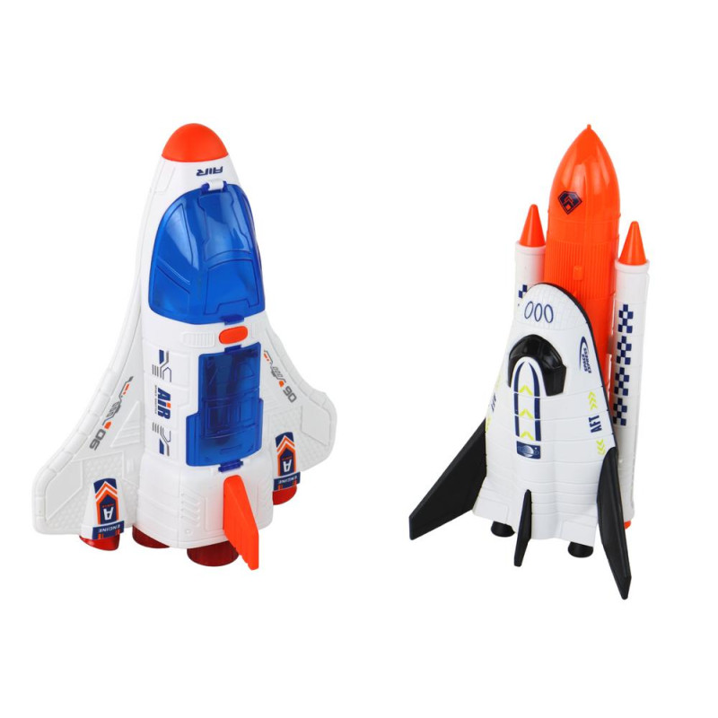 Zestaw Misja Kosmiczna Rakieta Kosmos Statki Space Pojazdy 12 ele