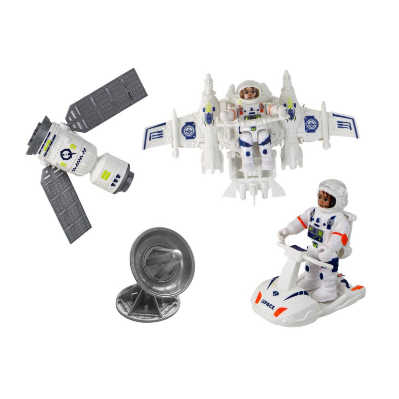 Zestaw Misja Kosmiczna Rakieta Kosmos Statki Space Pojazdy 12 ele