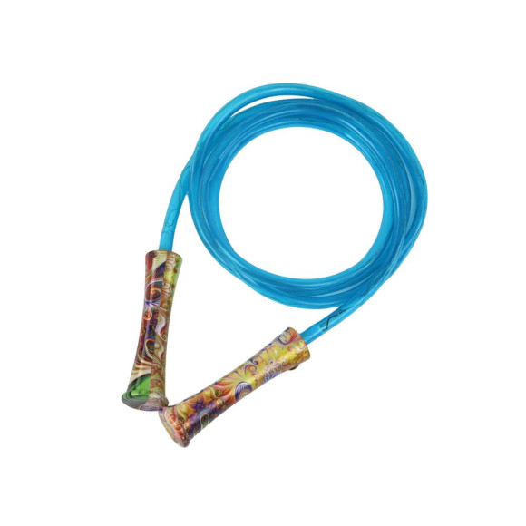 Zestaw Sportowy Niebieska Świecąca Skakanka 2,1M