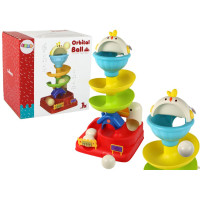 Zabawka Sensoryczna Spadająca Kulka Jajko Kurczak Zjeżdżalnia