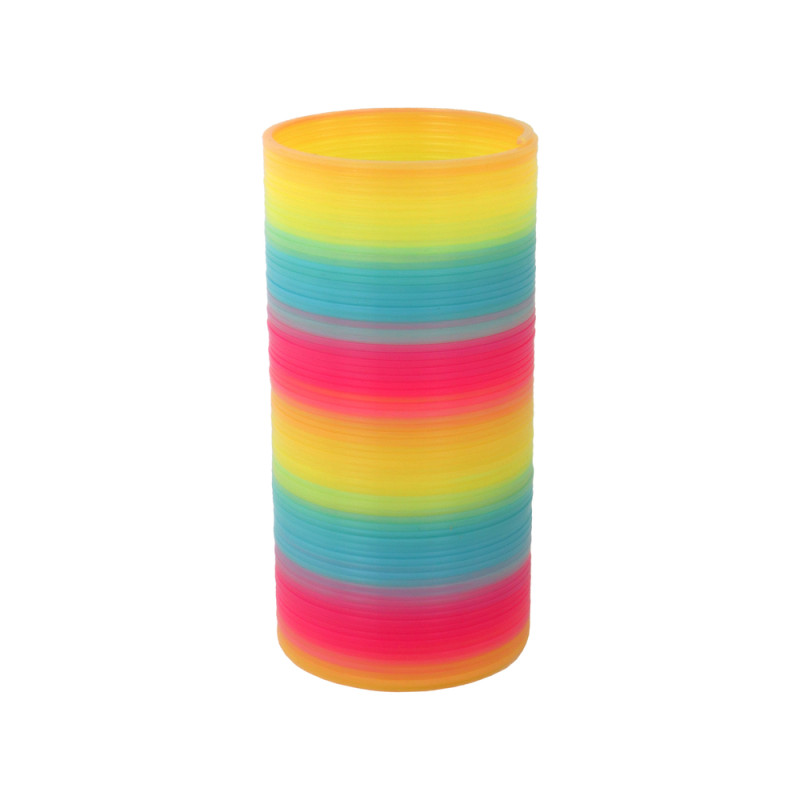 Kolorowa Magiczna Sprężyna Odstresowująca 15 CM Zabawka