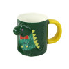 Kubek Z Przykrywką Zielony Dinozaur 400 ml