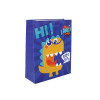 Papierowa Torba Prezentowa Granatowa Dinozaur 41,5cm x 30cm x 12cm