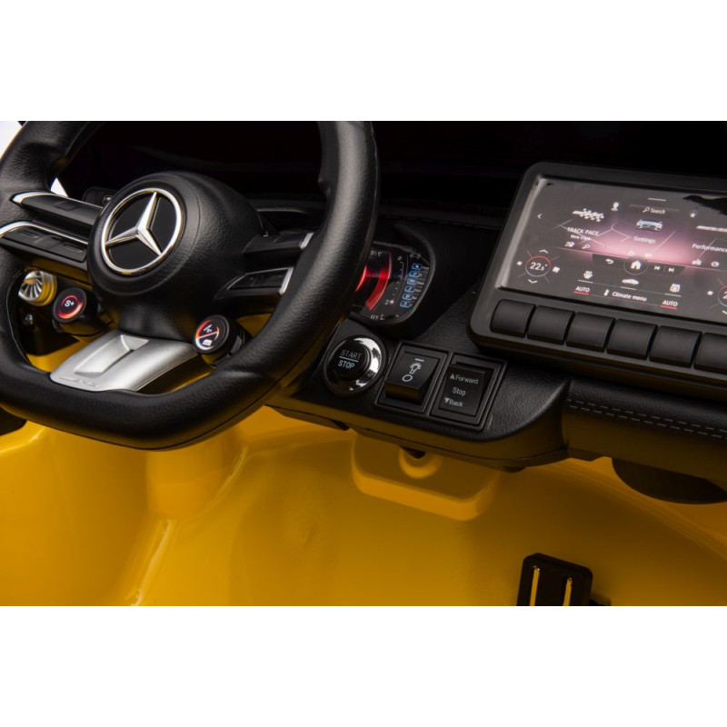 Auto Na Akumulator Mercedes AMG SL63 Żółty Lakierowany